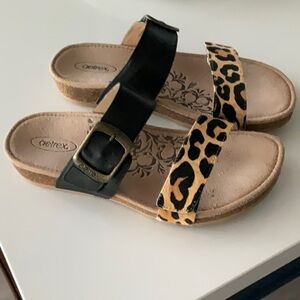 Leather Aetrex Sandals
